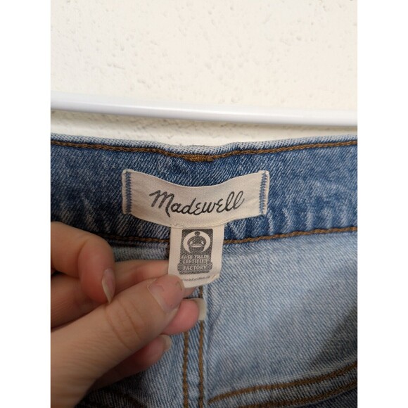 Madewell Womens The Perfect Vintage Jean Size 29 Raw Hem Basic Minimal - Picture 5 of 7